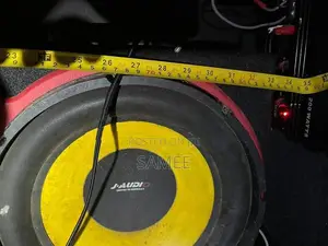 JAudio 12inch Dubel coil magnet ස්පීකර් දෙකයි 200w sub Amp එකයි