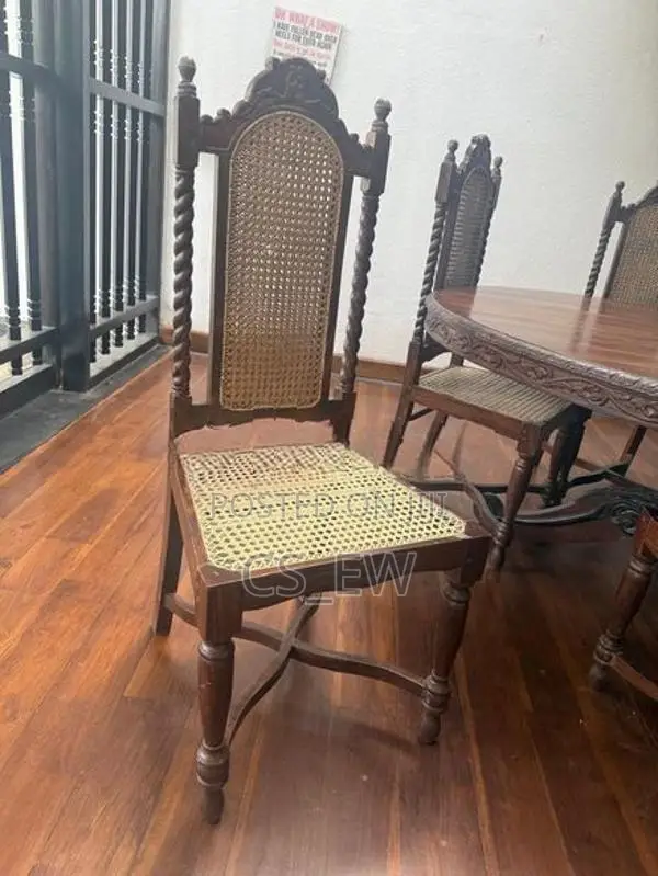 Teak Dining Table with Chairs