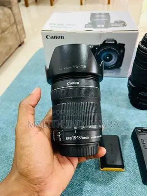 Canon 70D with two lenses