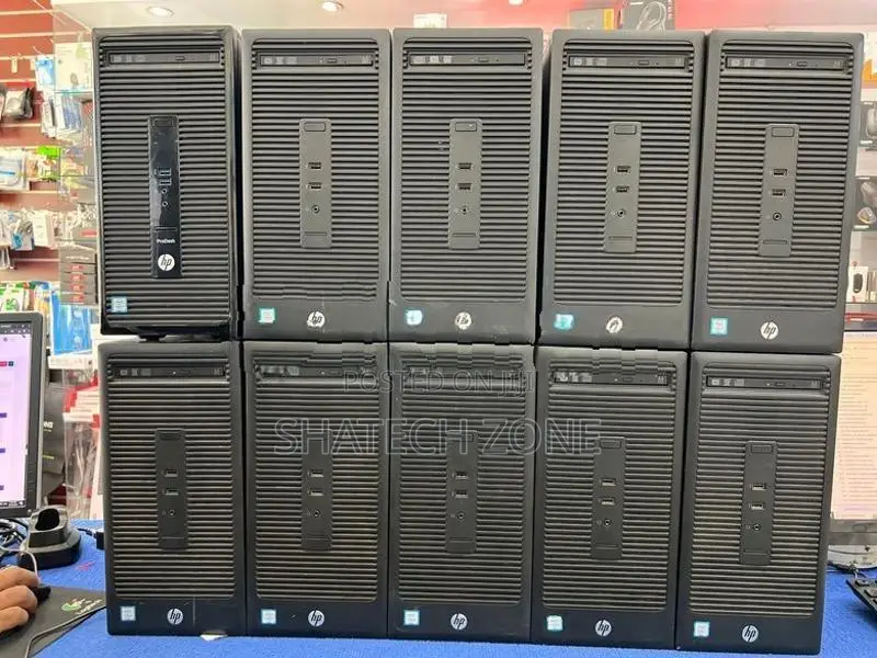 i3 6th GEN Computer (HP) 8GB RAM|500GB HDD (Monitor 17"- 22" + Full Se