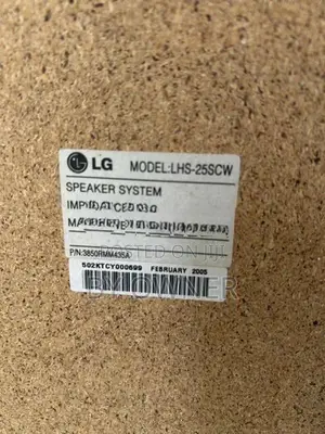 LG Home theater speakers