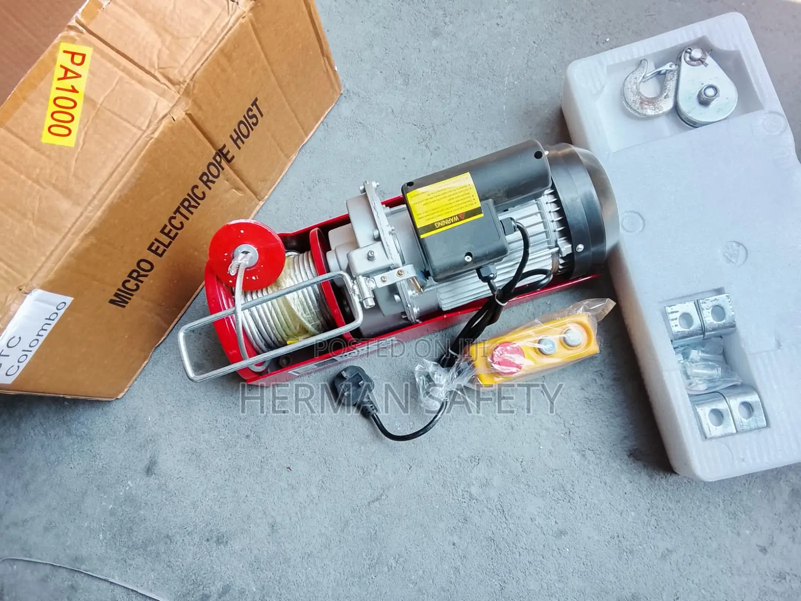 GLOBAL PA1000 Mini Electric Hoist