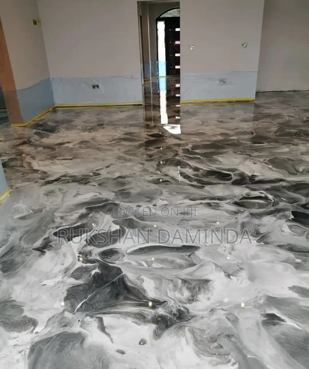 Titanium Floor Wall