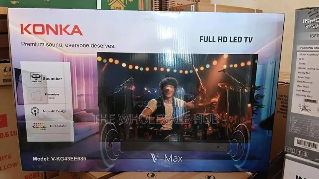 Konka V-Max LED TV 43"