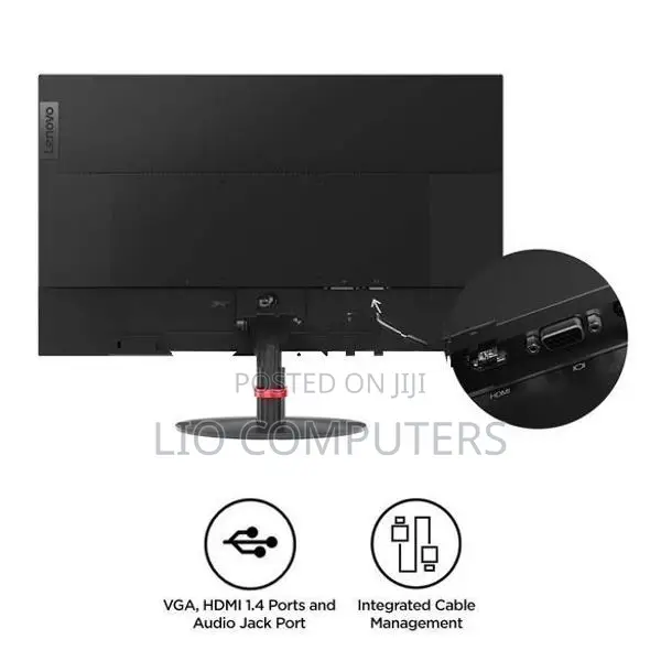22" Inch Lenovo(S22e-19) Frameless IPS Monitor (Full HD)