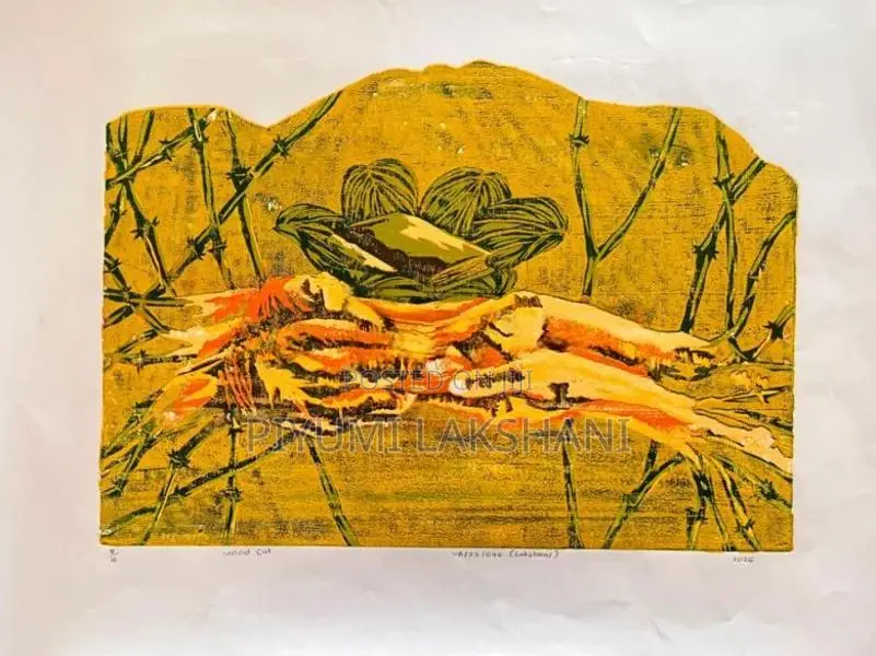 Woodcut Print