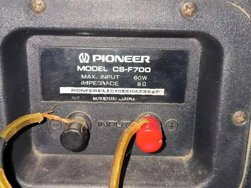 Pioneer CS-F700 Speakers