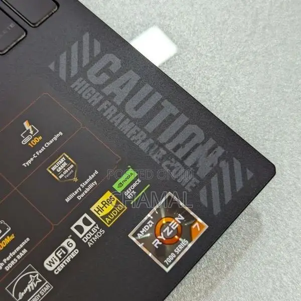 Asus TUF A16 Ryzen 7-7445HS|16” inch WUXGA 144Hz|16GB DDR5 |512GB NVMe