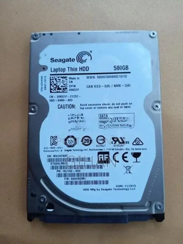 500GB laptop Harddisk