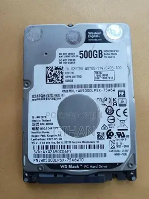 500GB laptop SATA Hard disk