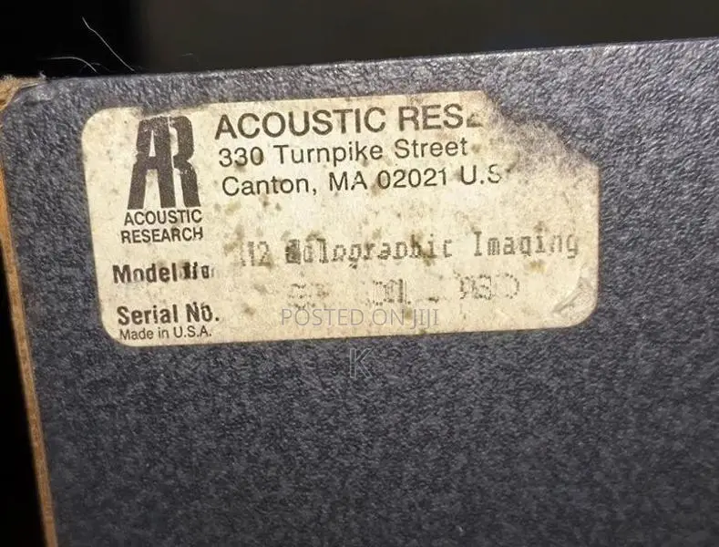 Acoustic Research Bookshelf Speakers