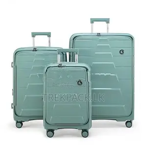 Goby London Pp Unbreakable Luggage Trolly Bag