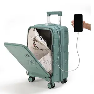Goby London Pp Unbreakable Luggage Trolly Bag