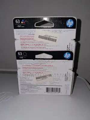 HP 63 Black with Color Ink Cartridges
