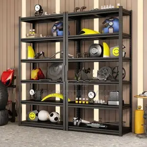 5 Layer Heavy Duty Storage Shelf Rack( Black Colour )