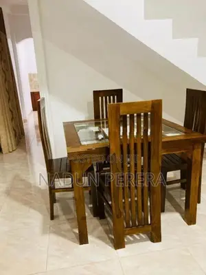 Teak Dining Table with 4 Chairs