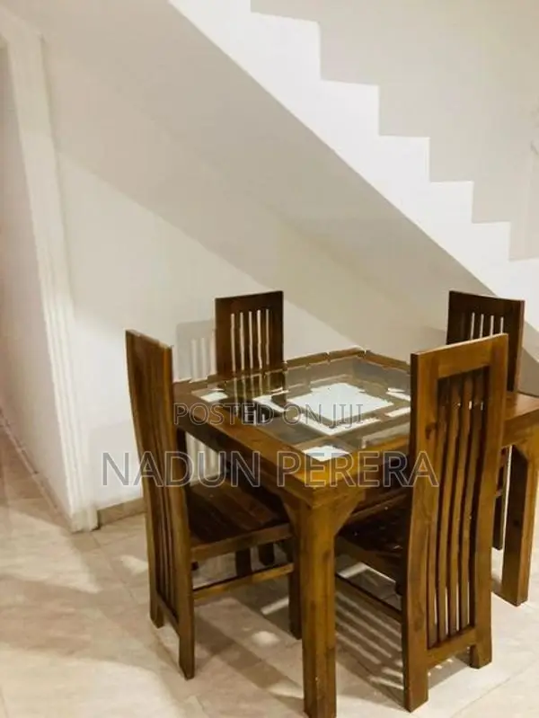 Teak Dining Table with 4 Chairs