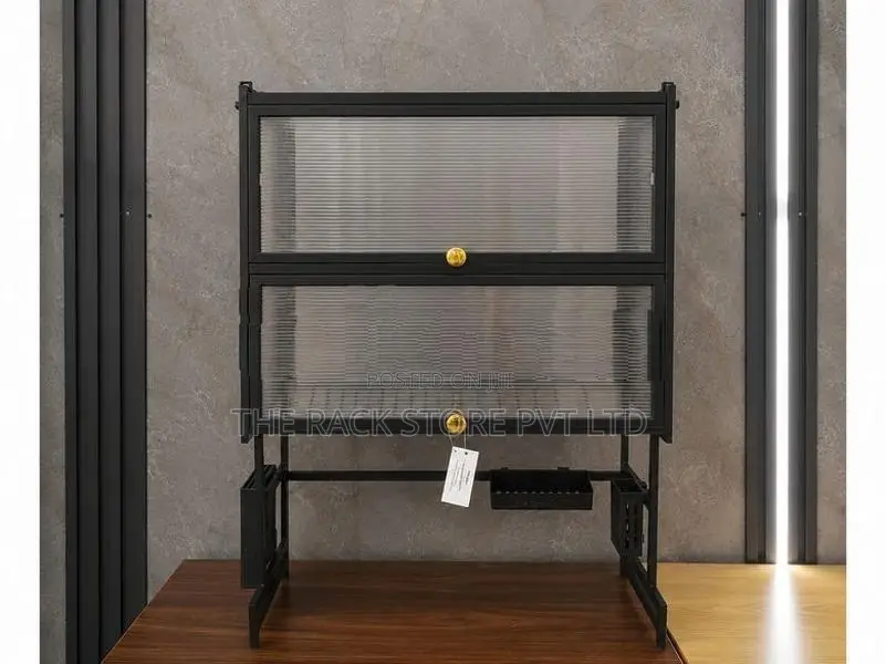 Over Sink Dish Drying Rack, Carbon Steel Kitchen Organizer