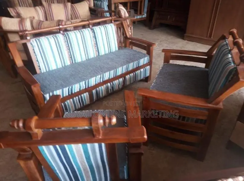 Teak Sofa Set (N-10)
