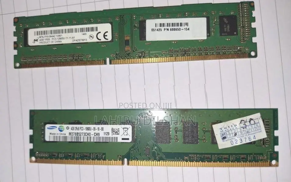 DDR 3 4GB Desktop RAM