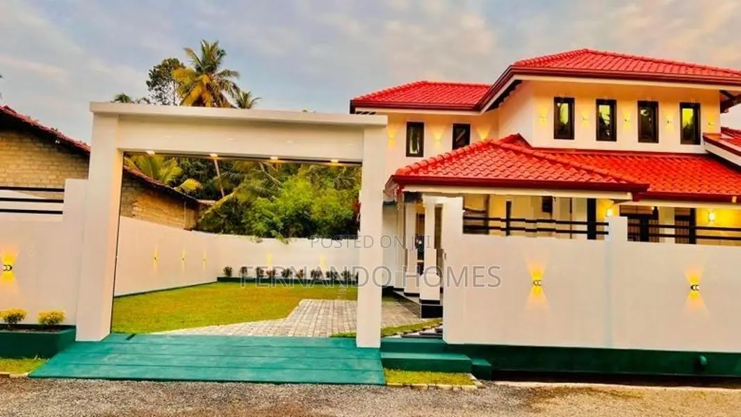 Sweet Homes Nice Garden With Beauty Luxury House For Sale In Kandawala