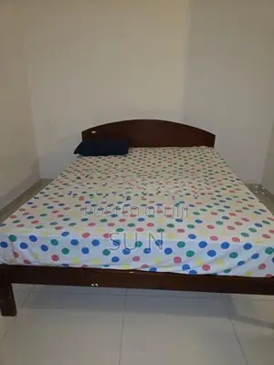 Double Bed with Damro Spring Mattress
