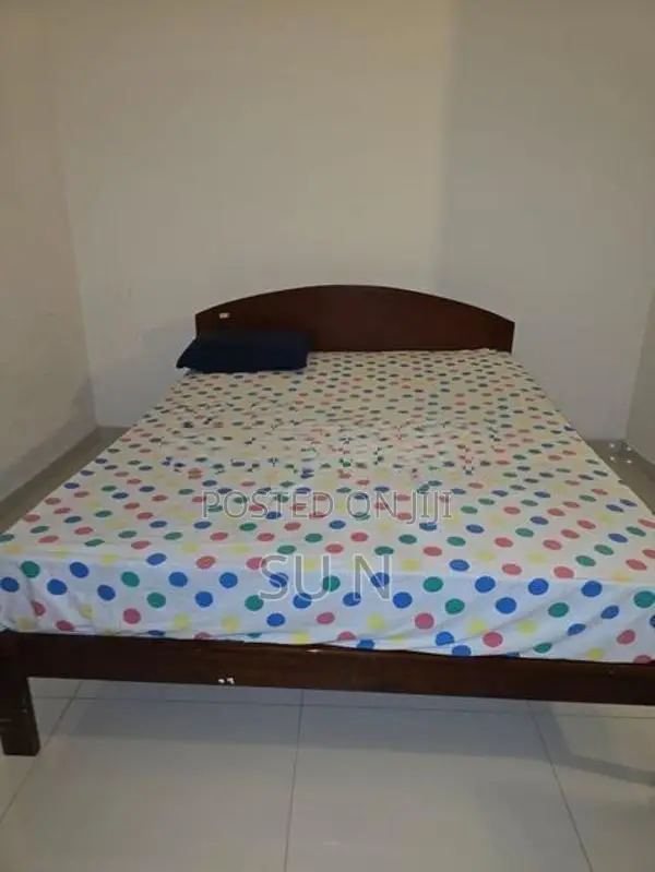 Double Bed with Damro Spring Mattress