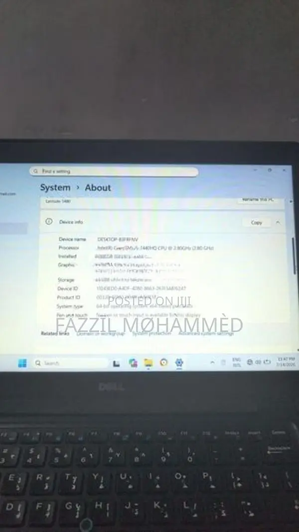 Dell Latitude 5480 Laptop