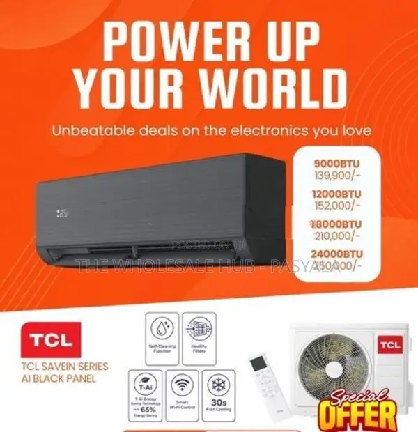 TCL black panel AC INVERTER