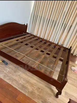 King Size Mahogany Bed