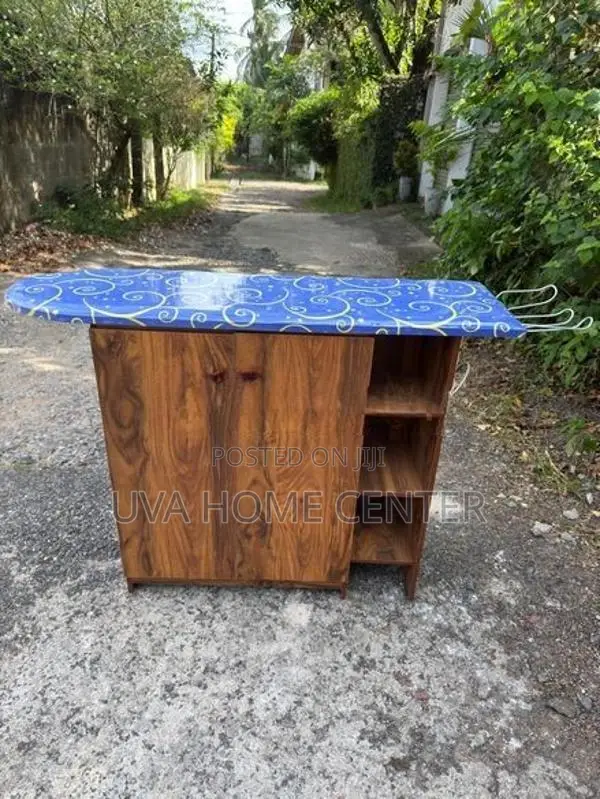 Melamine Iron Cupboard Brown