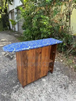 Melamine Iron Cupboard Brown