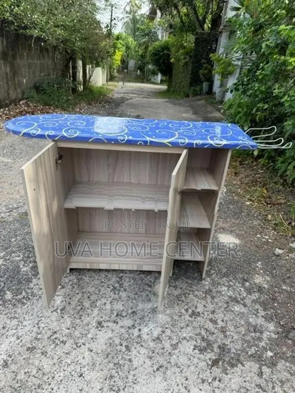 Melamine Iron Cupboard A/Ash