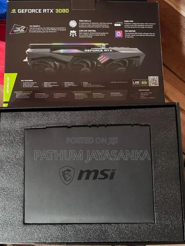 MSI GEFORCE RTX 3080 GAMING Z TRIO Graphics Card