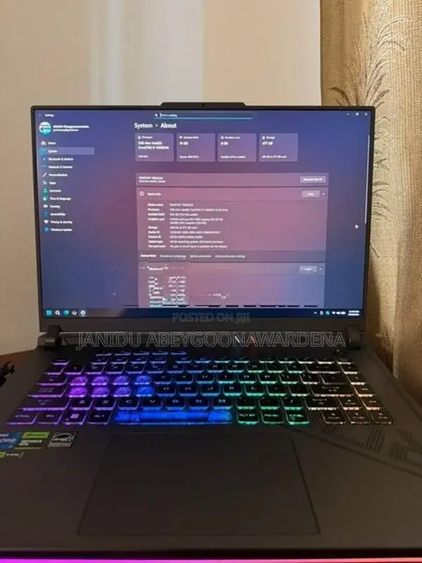ASUS ROG Strix G16 G614JV i7-13650HX RTX 4060 8GB 16GB DDR5