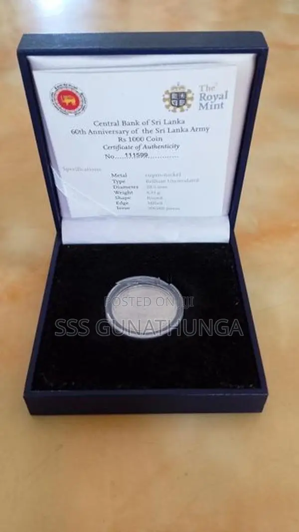 1000 Rupees Coin