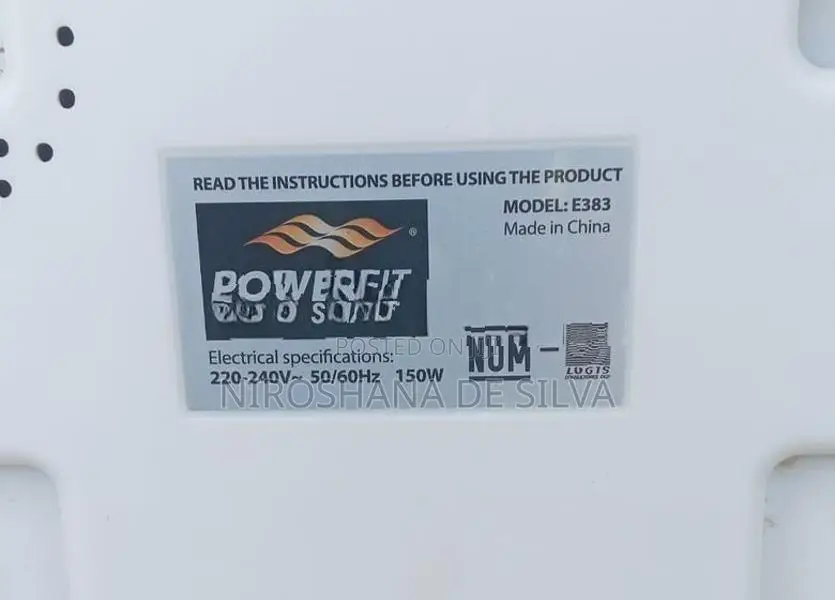 PowerFit Model E383