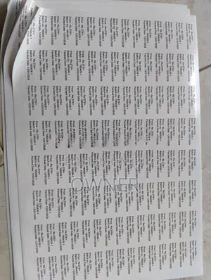 Barcode Sticker Printing