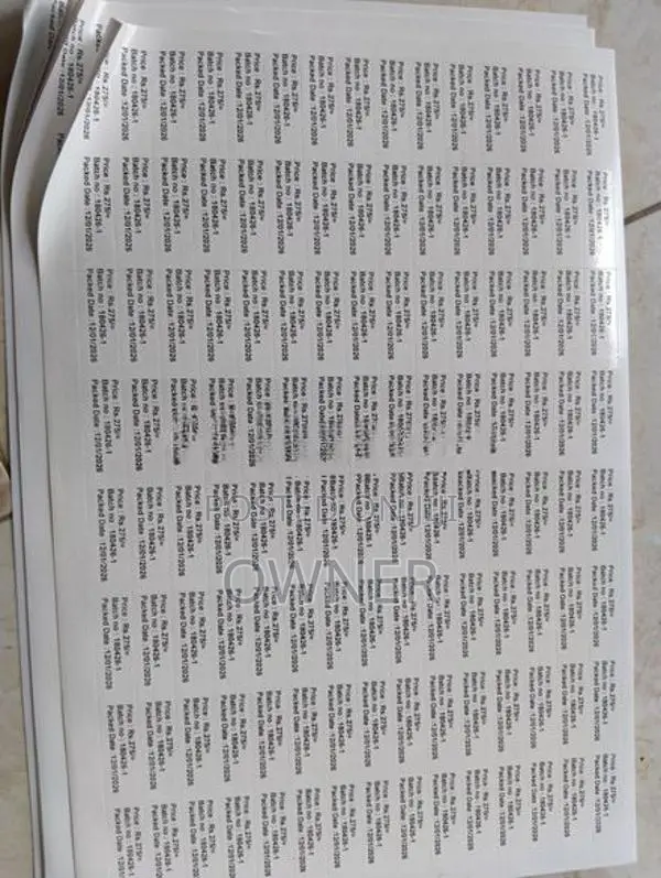 Barcode Sticker Printing
