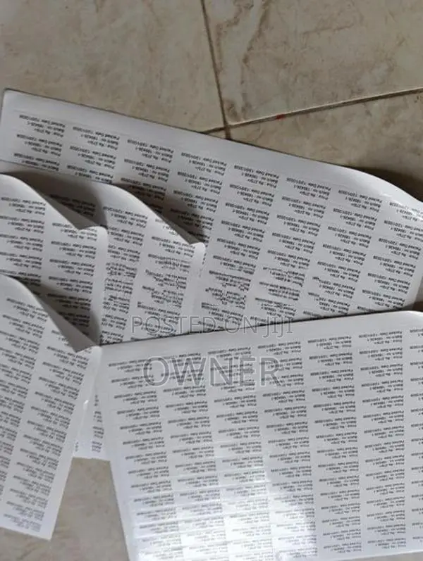 Barcode Sticker Printing