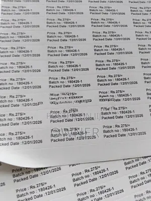 Barcode Sticker Printing