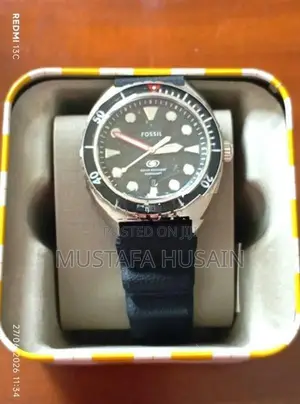 Fossil Breaker Watch FS6062 – Black 200M Water Resistant Brand New
