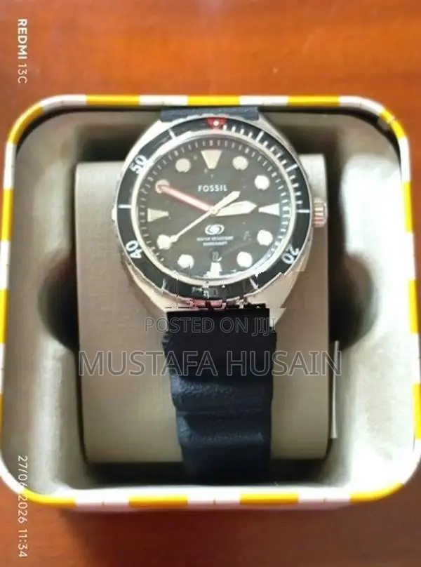 Fossil Breaker Watch FS6062 – Black 200M Water Resistant Brand New