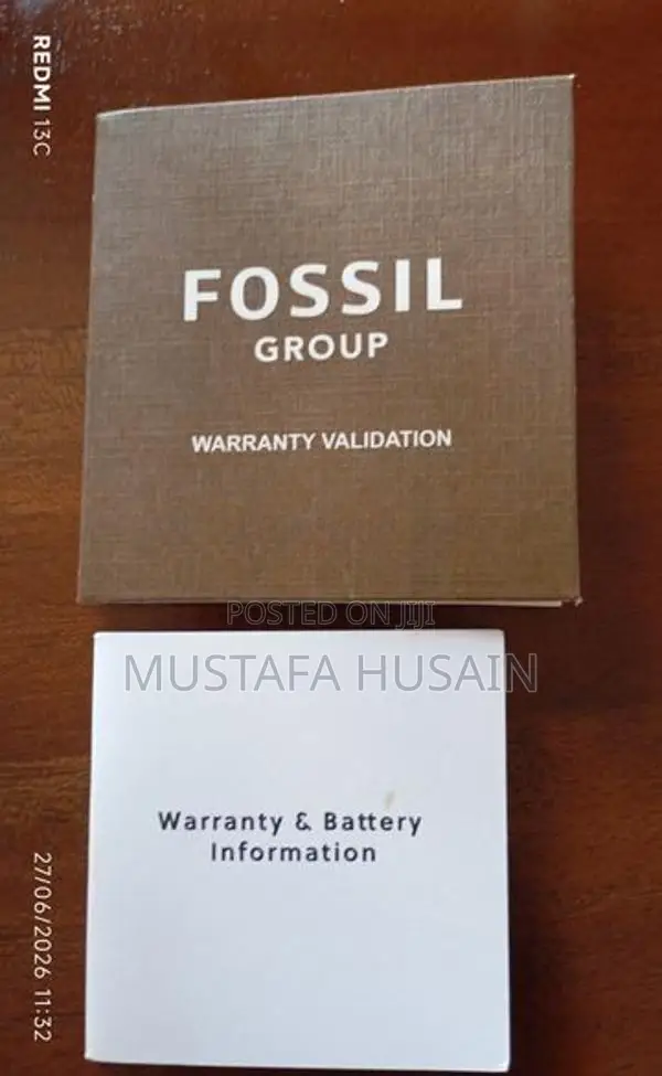 Fossil Breaker Watch FS6062 – Black 200M Water Resistant Brand New