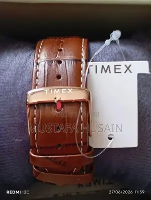 Timex Moon Phase Multifunction Watch – Brown Leather