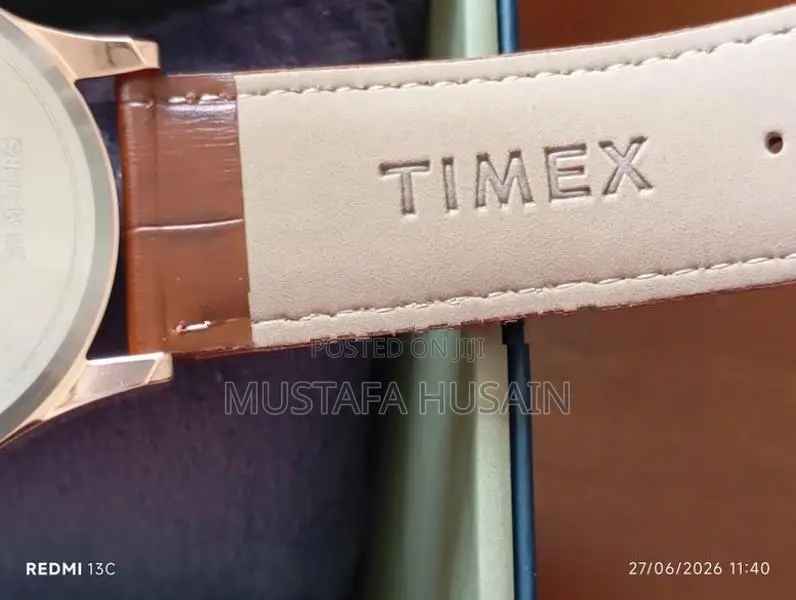 Timex Moon Phase Multifunction Watch – Brown Leather