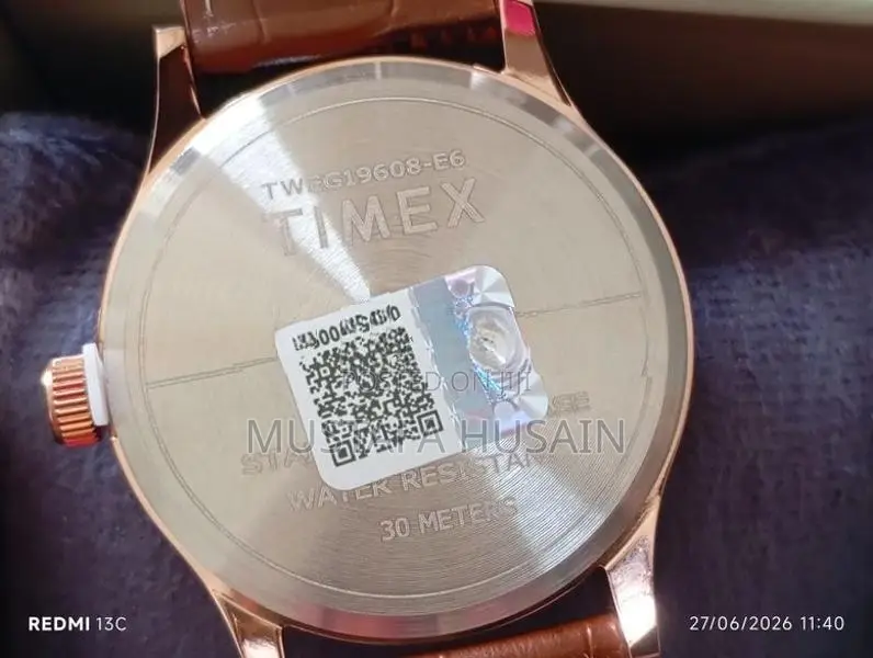 Timex Moon Phase Multifunction Watch – Brown Leather