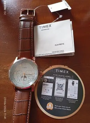 Timex Moon Phase Multifunction Watch – Brown Leather