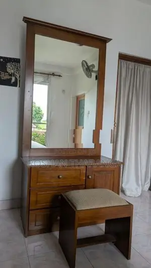 Dressing Table with Chair (Teak)