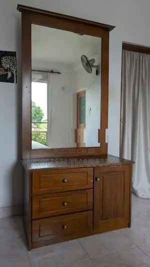 Dressing Table with Chair (Teak)